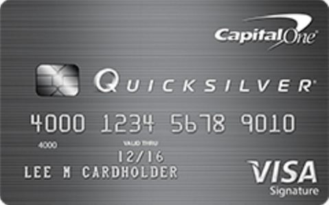 Capital One QuicksilverOne Cash Rewards Credit Card review