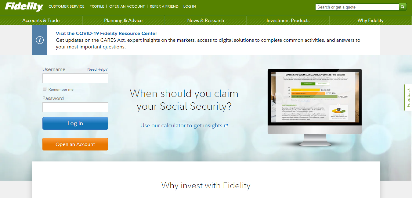 1_Fidelity Investments_Homepage