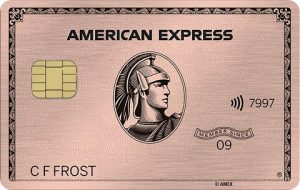 AMERICAN EXPRESS gold card