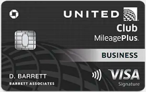 United Club Business card