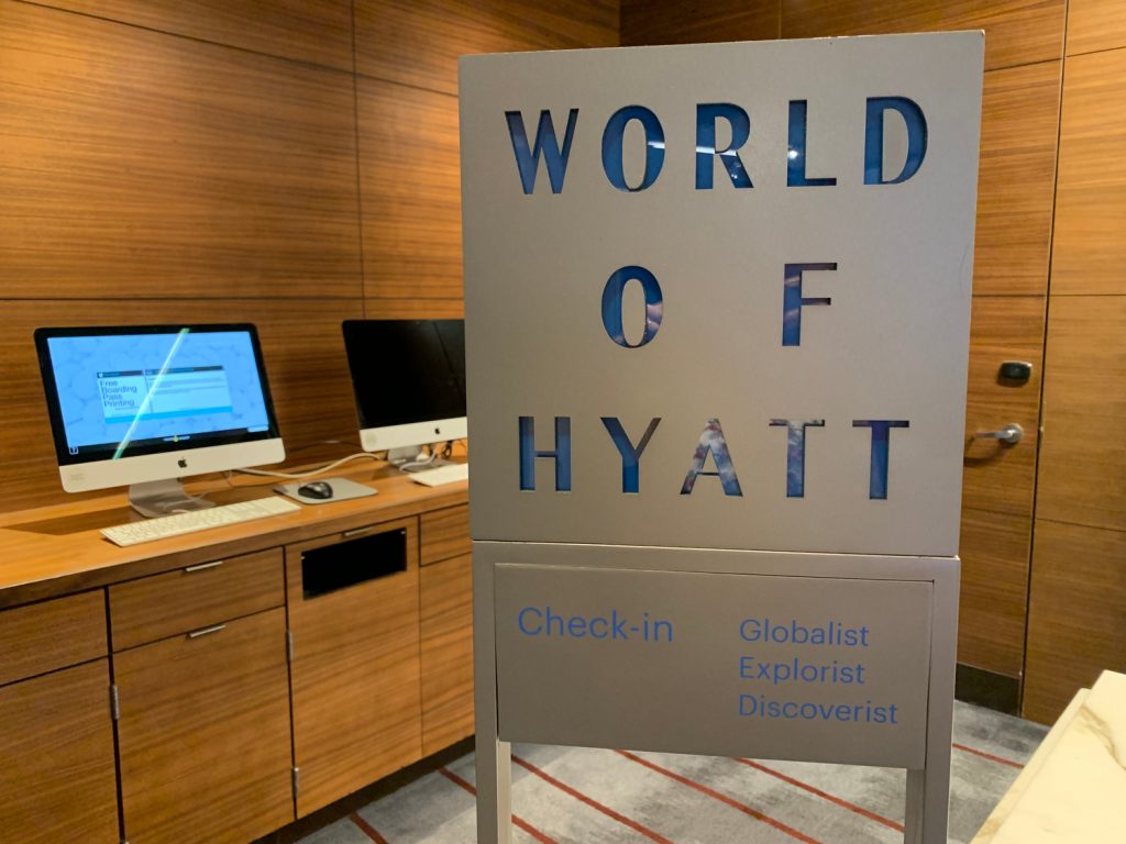 check in for Hyatt Loyalty Program