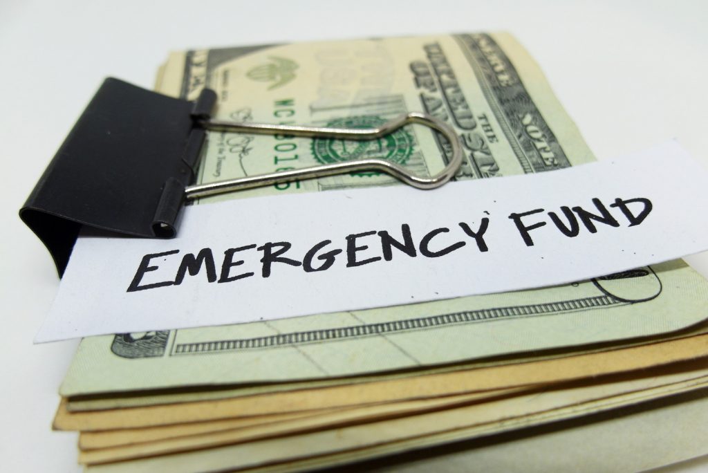 savings accounts as emergency fund