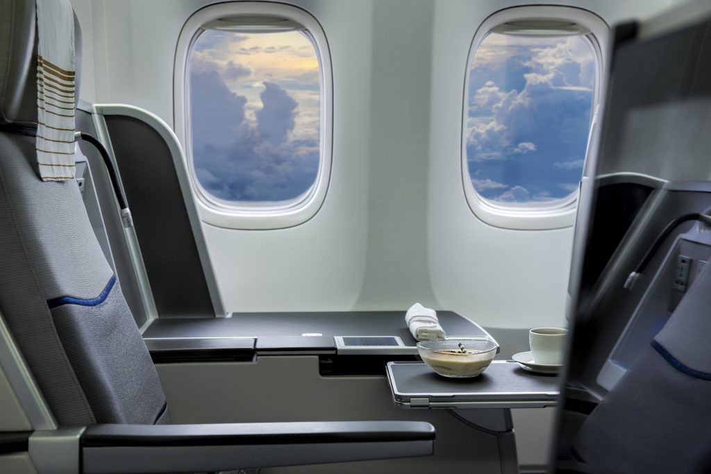 Use Amex points to fly business