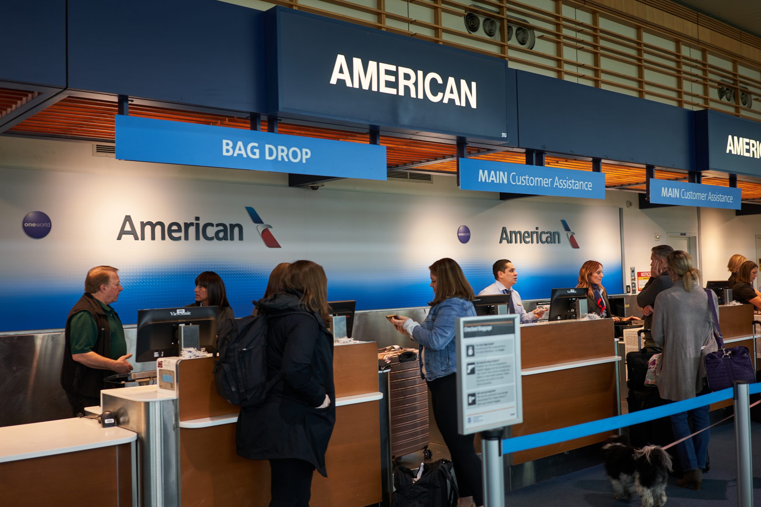 AAdvantage Executive cardholders get priority check-in and boarding access on American Airlines flights