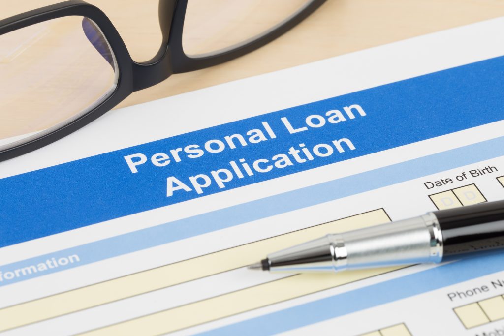 interest apr on personal loan application