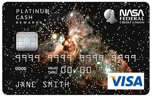 NASA Federal VISA Platinum Cash Rewards