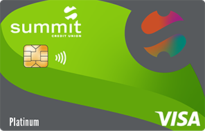 Summit credit union Visa Platinum card