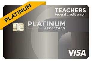 Teachers FCU Visa Platinum Credit Card