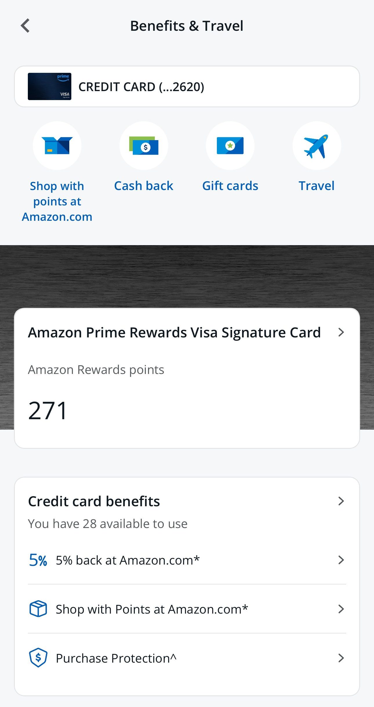 Amazon Prime Visa card overview
