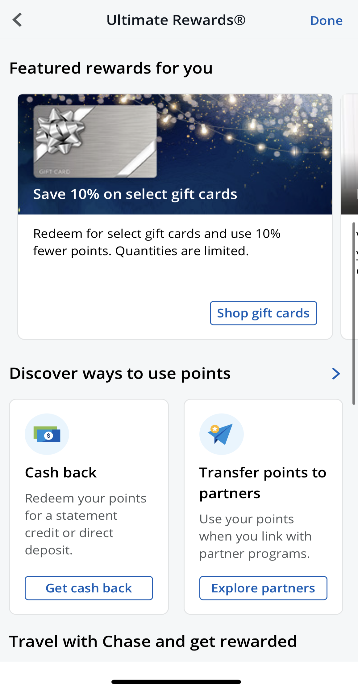 Use Chase Sapphire Preferred points on Chase Ultimate Reward