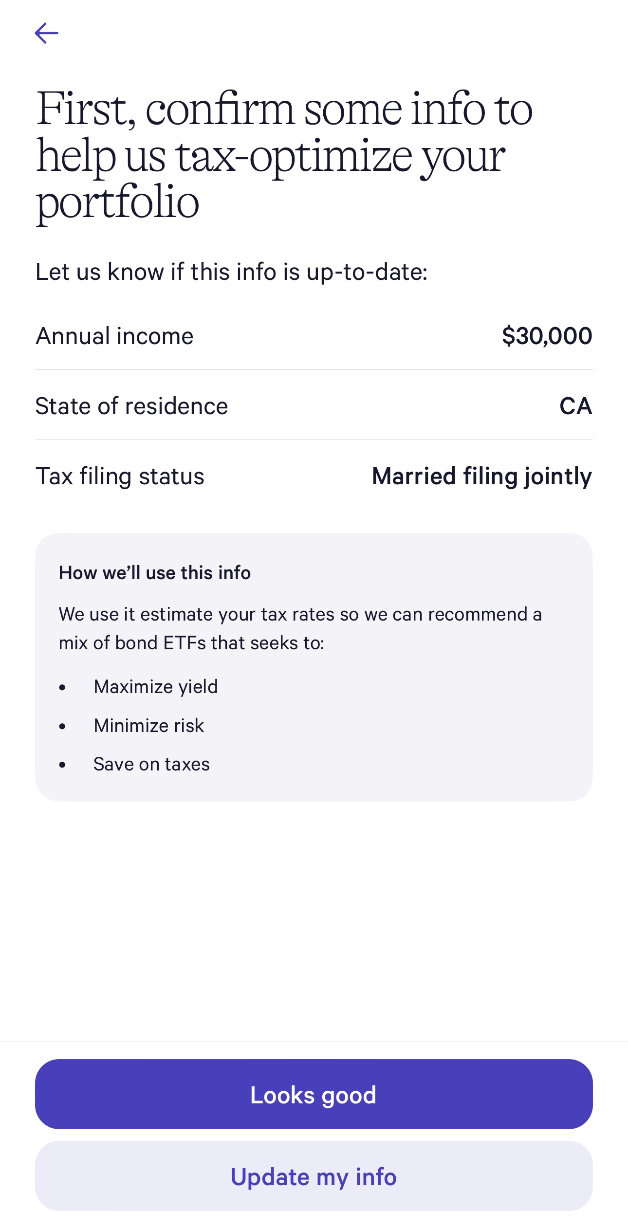 Wealthfront Tax Loss Harvesting