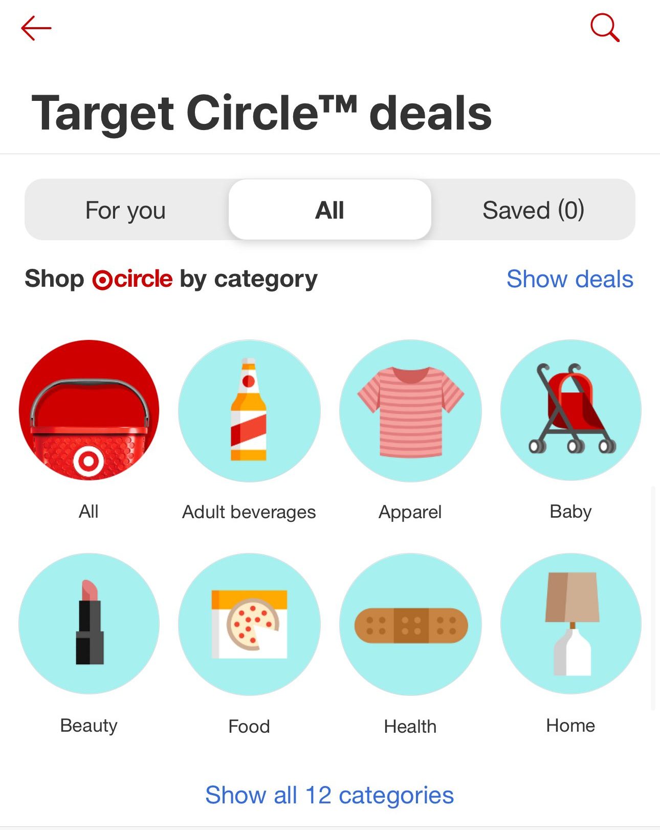 Target Circle deals