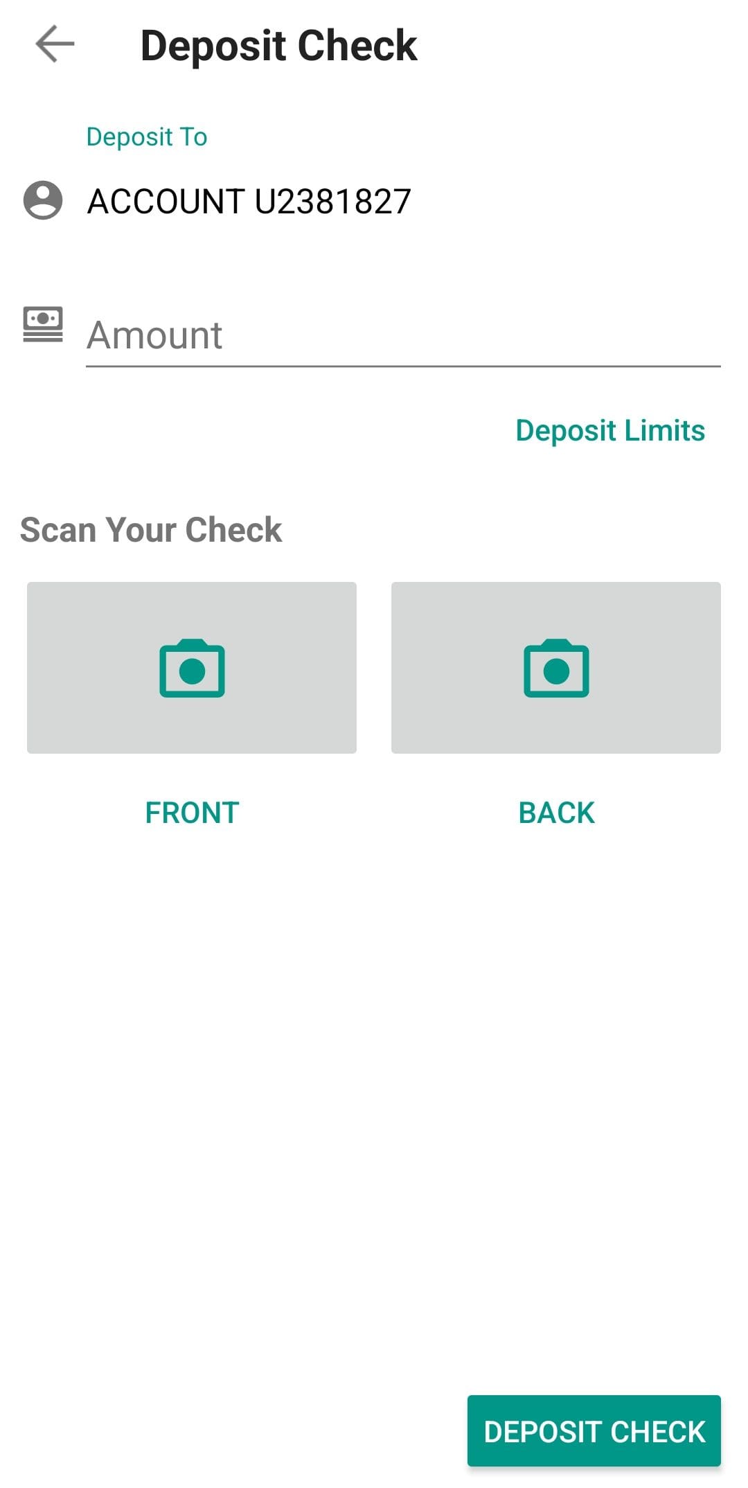 deposit check to Interactive Brokers account