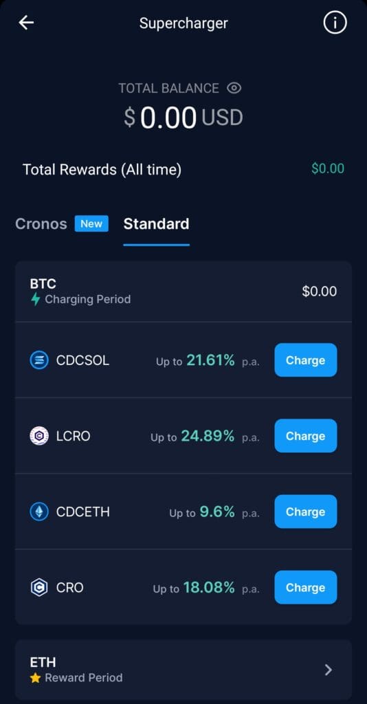 crypto.com supercharger options