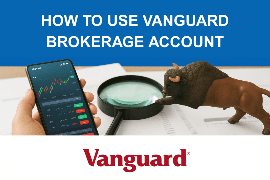 how to use vanguard brokerage account
